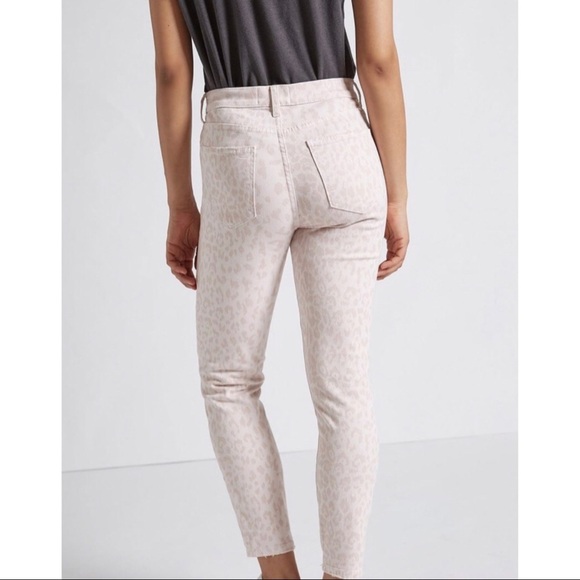 Current/Elliot | NWT Women’s High Waist Stiletto Leopard Jeans Size 25 - Picture 3 of 6